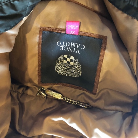 Olive Puffer Vest - Picture 3 of 7